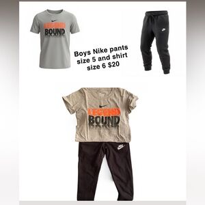 Nike Kids Black Sweatpants